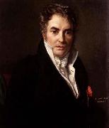 Francois Joseph Navez Portrait of Jacques-Louis David oil painting